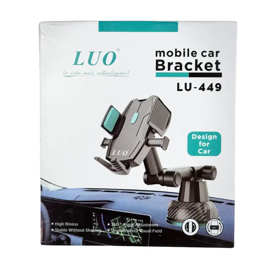 SOPORTE DE CELULAR PARA AUTO LUO LU-449