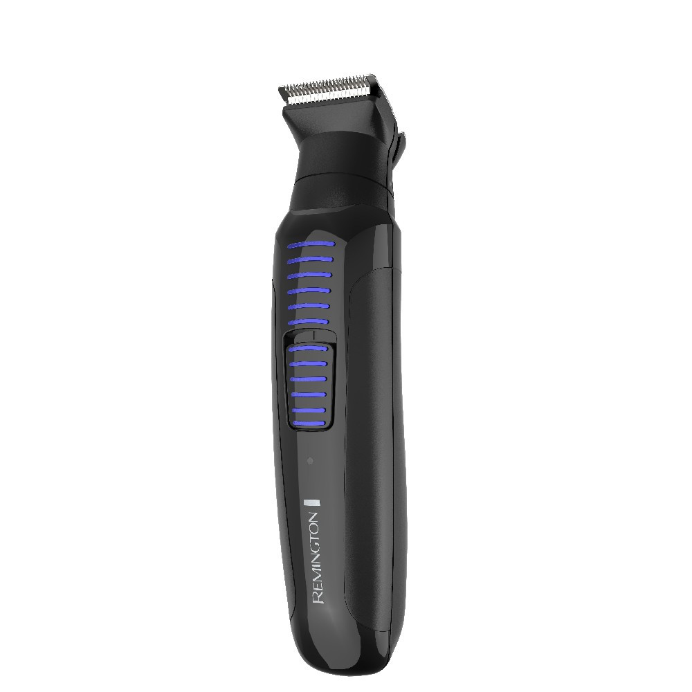 KIT DE CORTAPELO REMINGTON FACIAL 220V + ADAPTADOR NEGRO-RG029A