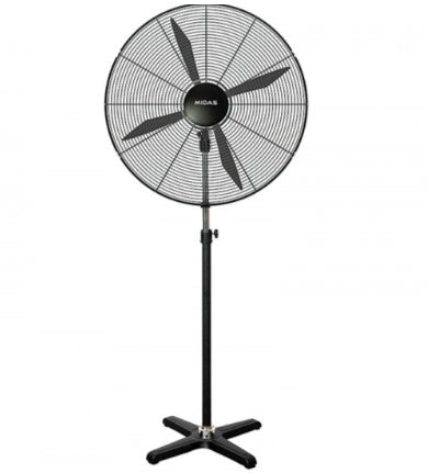VENTILADOR INDUSTRIAL DE PIE MIDAS  30" NEGRO MD-V14500