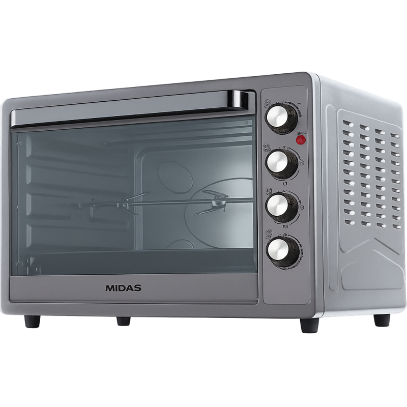 HORNO ELECTRICO MIDAS 63 LITROS GRIS-MD-HE63SC