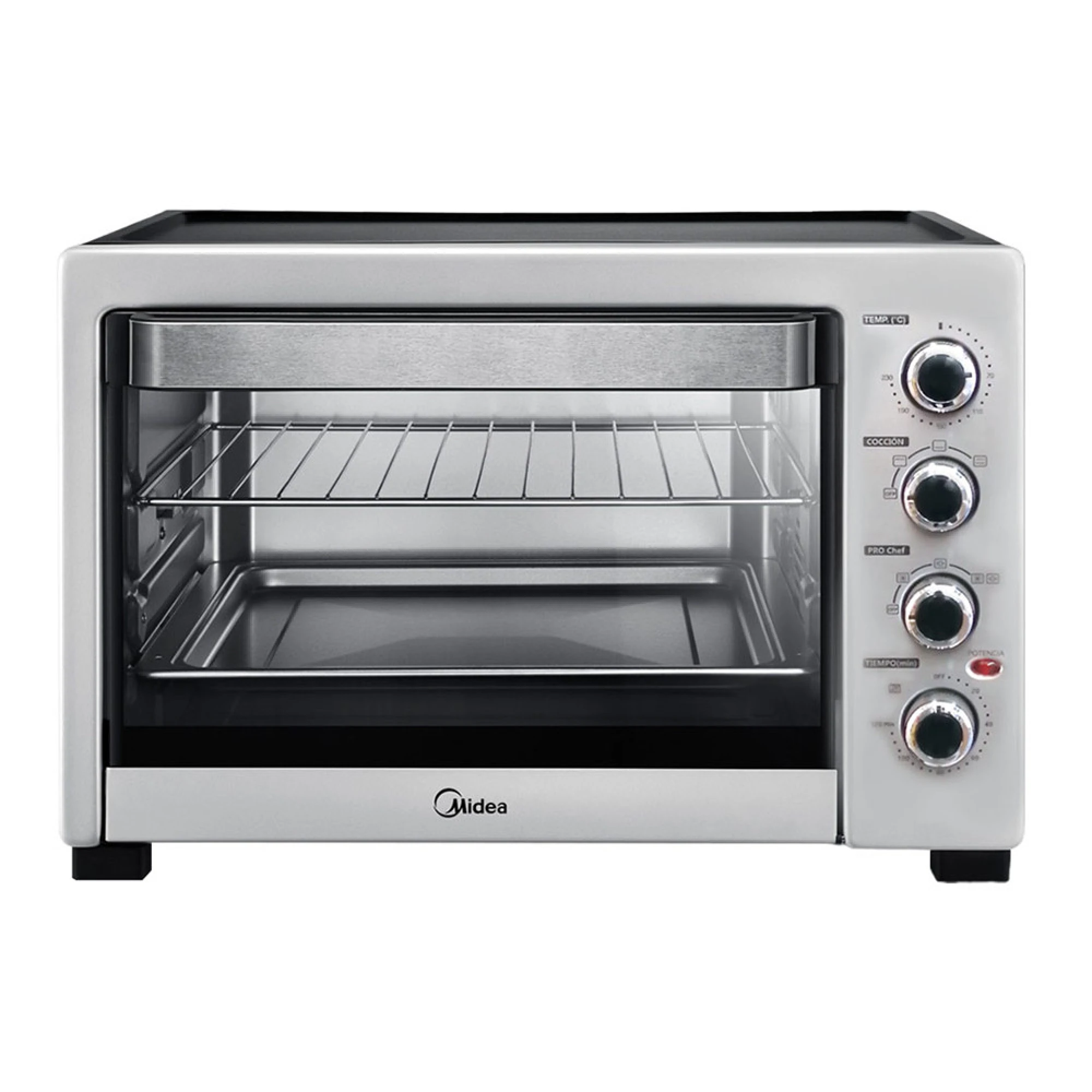 HORNO ELECTRICO MIDEA 38 LITROS GRIS-MC38EXP