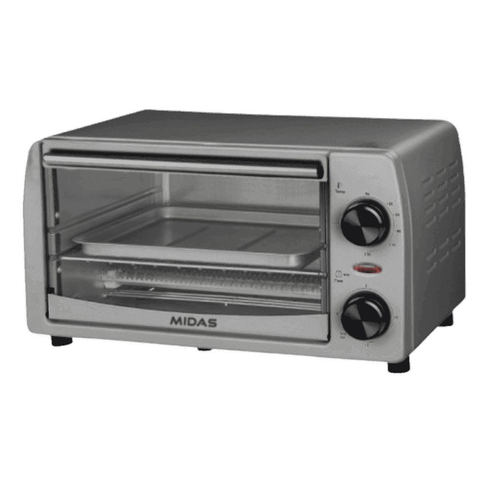 HORNO ELECTRICO MIDAS 9 LITROS GRIS-MD-HE9SC