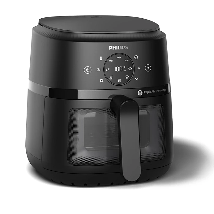 FREIDORA AIR FRYER PHILIPS 4.2 LITROS 2000 SERIES NEGRO-NA220