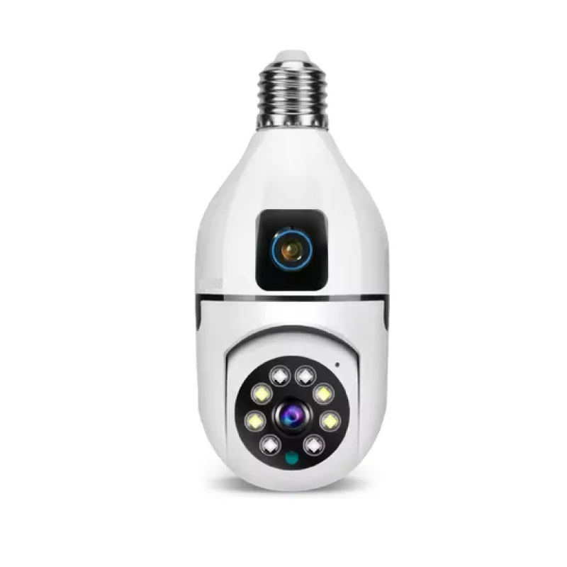 CAMARA DE SEGURIDAD ECOPOWER CON WIFI  360° EP-C073 COLOR BLANCO