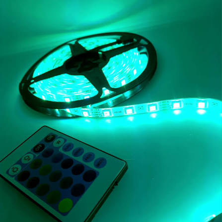CINTA LUZ LED LUO LU-13 NEOM 12V 5M VERDE