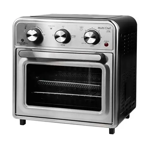HORNO AIR FRYER ELECTROBRAS 23 LITROS MULTI CHEF-MD-EBHAF-23 NEGRO/INOX