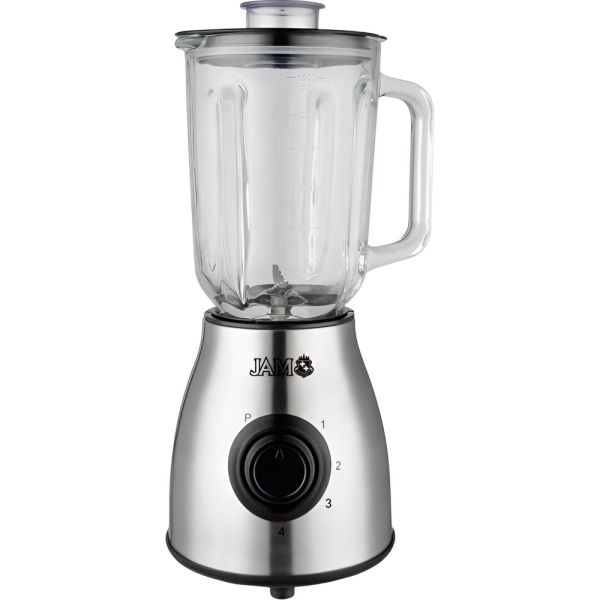 LICUADORA JAM 1.5 LTS JARRA DE VIDRIO BASE INOX PICA HIELO - LIC-650W