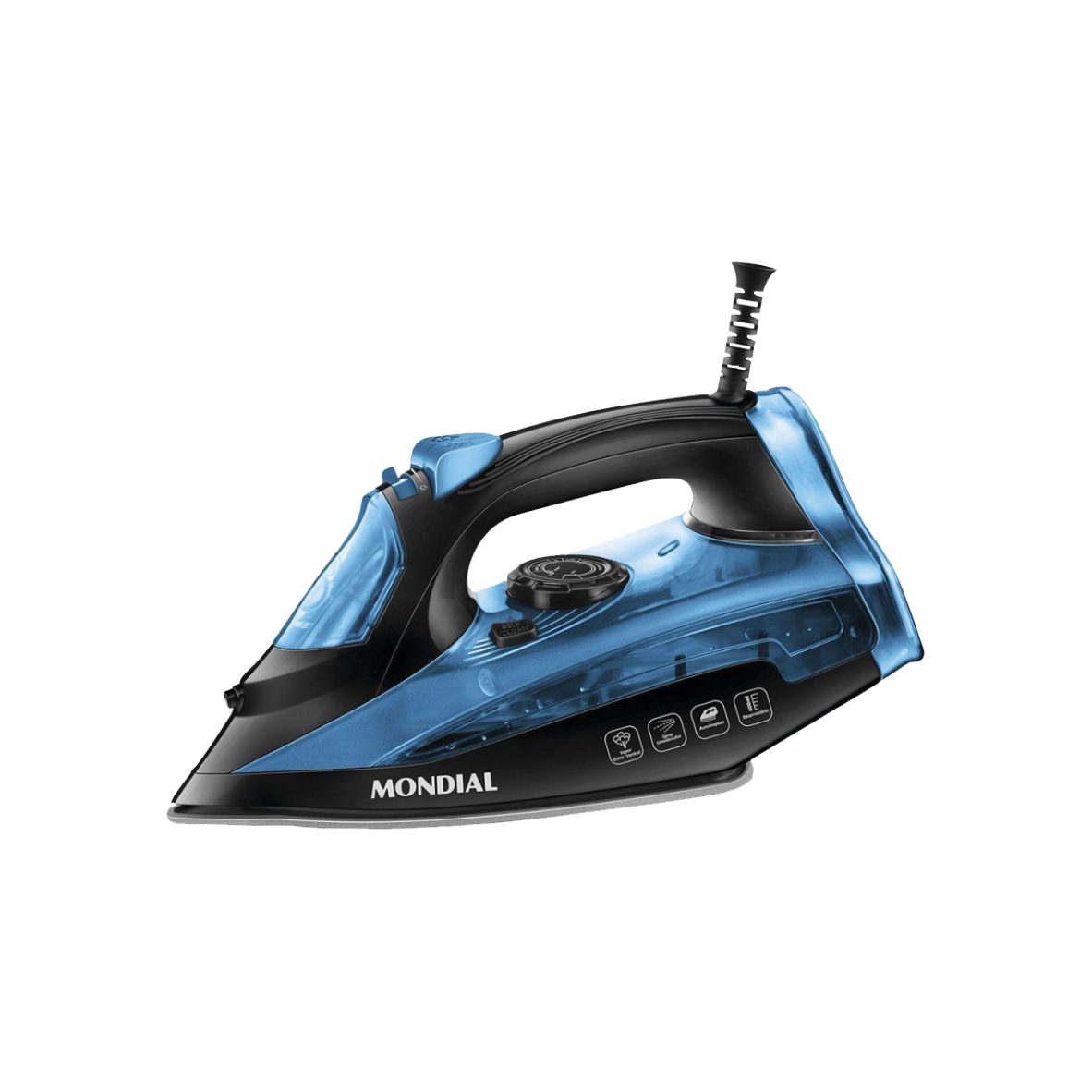 PLANCHA A VAPOR MONDIAL AZUL -F-53