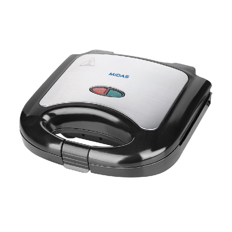 SANDWICHERA MIDAS 2 PANES 750W INOX- SW1805