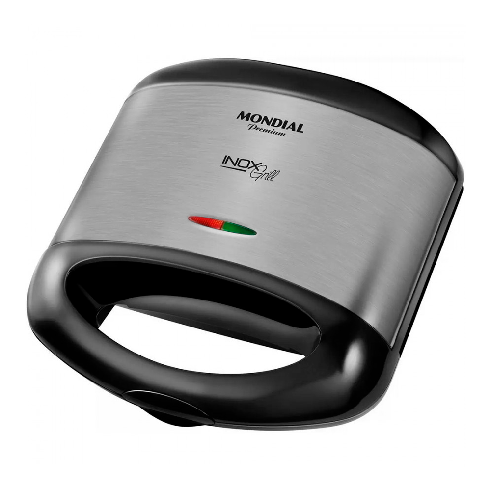 SANDWICHERA MONDIAL 2 PANES INOX 800W GRILL-S-07