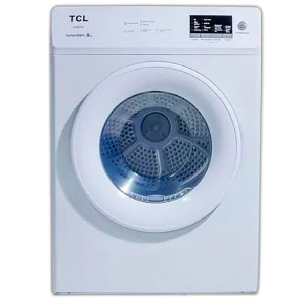 SECARROPA AUTOMATICA TCL CARGA FRONTAL  8KG BLANCO-MD- F208DRW