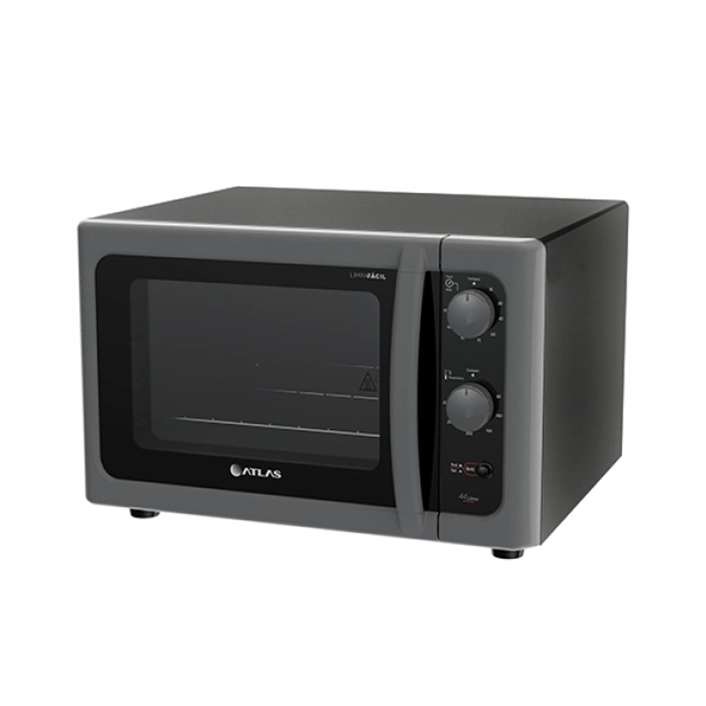 HORNO ELECTRICO ATLAS 44 LITROS GRIMER /TIMER  50C-300 TITANIO