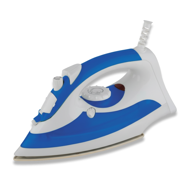 PLANCHA A VAPOR JAM AZUL/BLANCO C/ CABLE 2 METROS-MD-ES-5078
