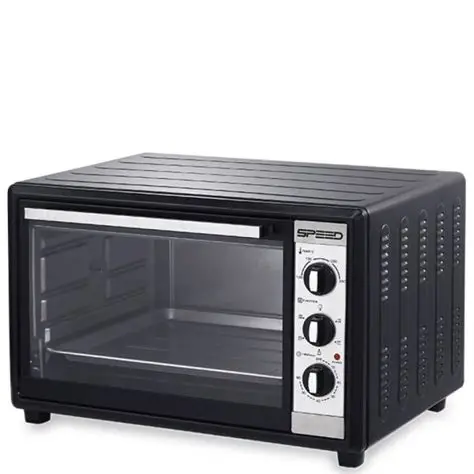 HORNO ELECTRICO SPEED 60 LITROS 300°C 2200 W NEGRO-SH60L300N