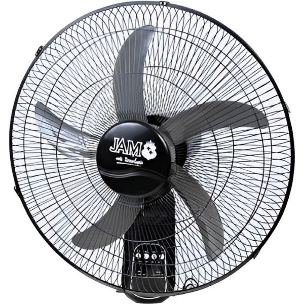 VENTILADOR DE PARED JAM 18" NEGRO C/ CONTROL 75W -FW-18