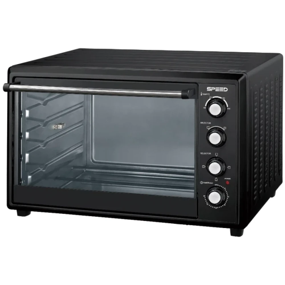 HORNO ELECTRICO SPEED 90 LITROS 300° NEGRO-SH90L300N