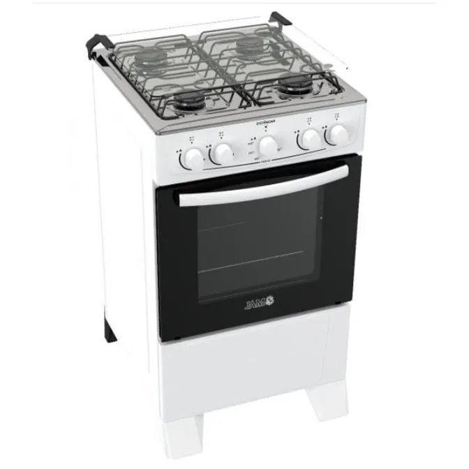 COCINA A GAS JAM STANDAR  4H BLANCO