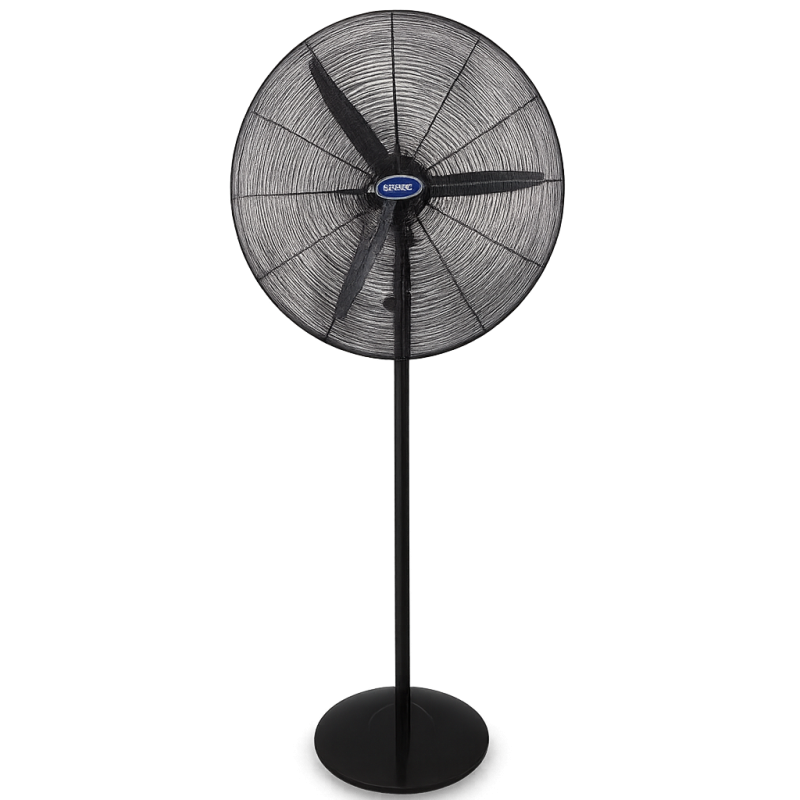 VENTILADOR INDUSTRIAL DE PIE SPEED 30" NEGRO-SVP30P