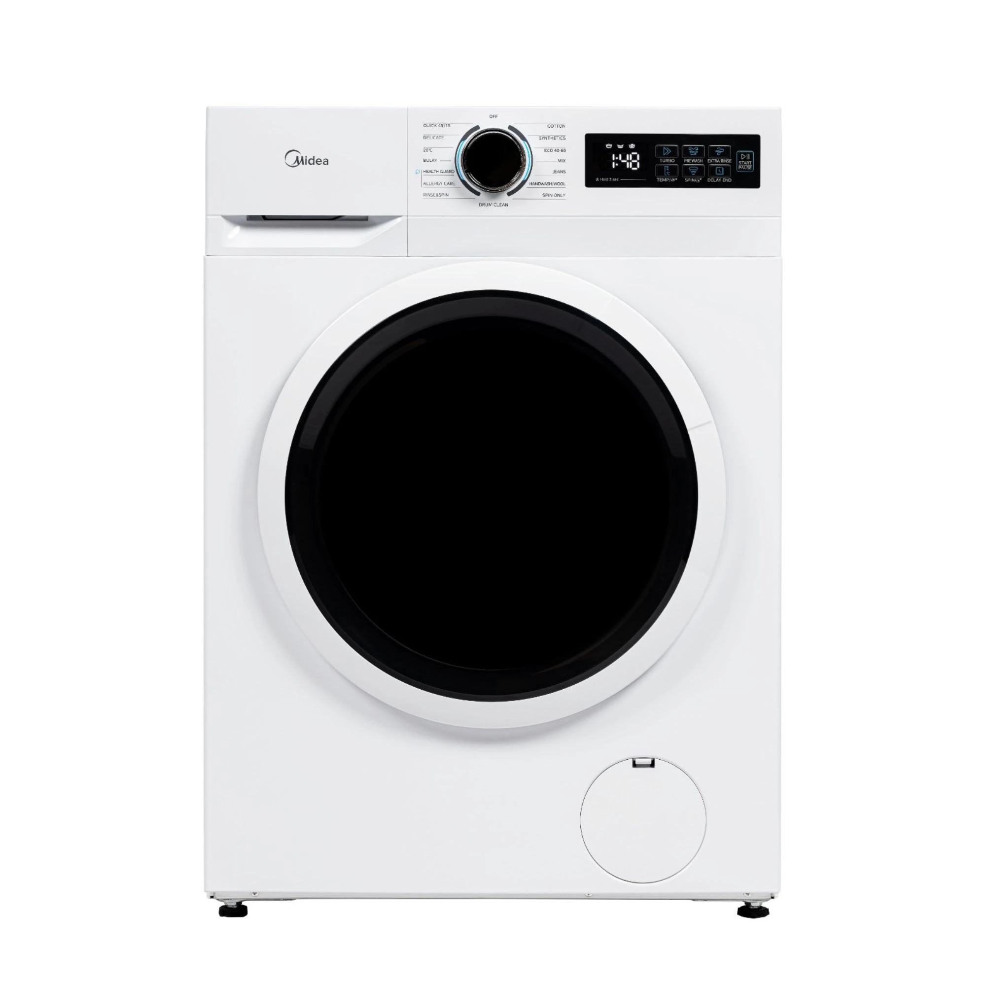 LAVARROPA AUTOMATICA CARGA FRONTAL MIDEA  6KG BLANCO- MF110W60/W