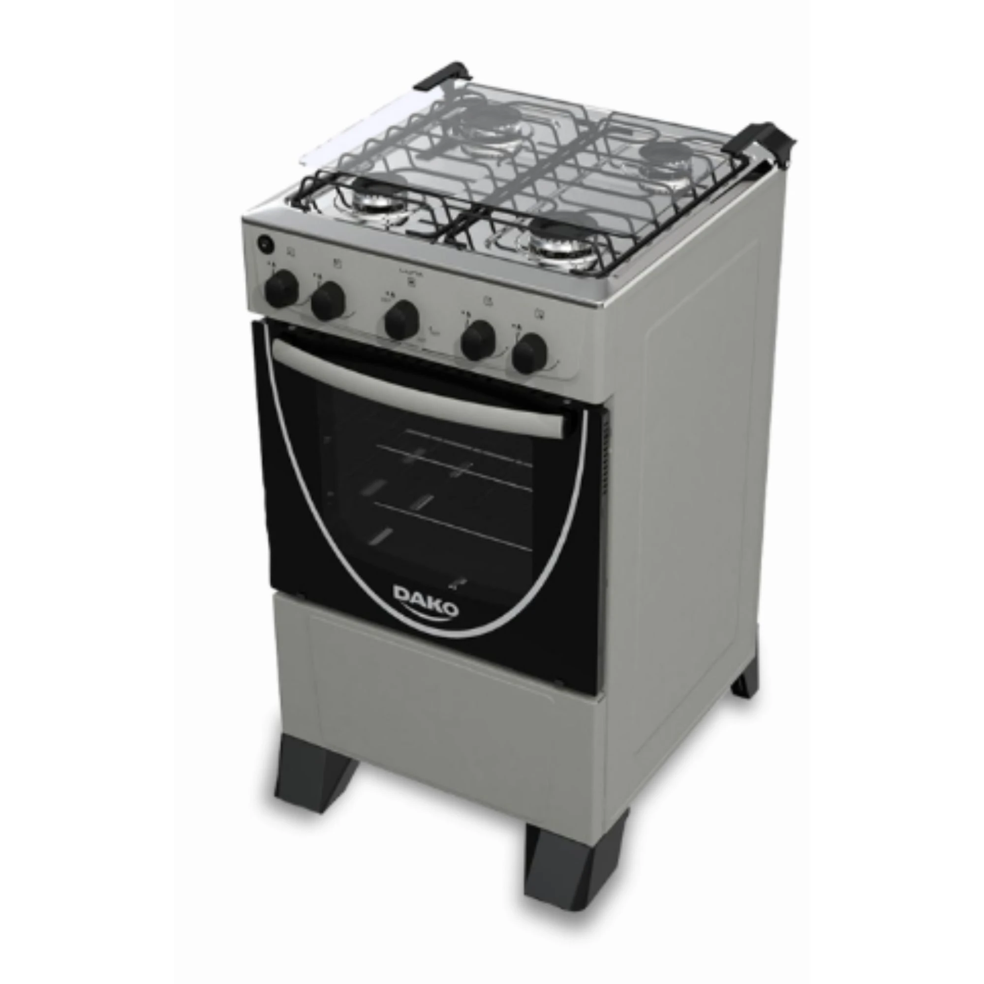 COCINA A GAS DAKO LUNA 4H GRIS
