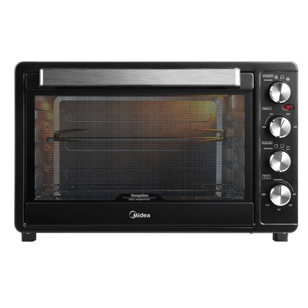 HORNO ELECTRICO MIDEA 55 LITROS SELEC. NEGRO- MTO55AHB-MCZBK
