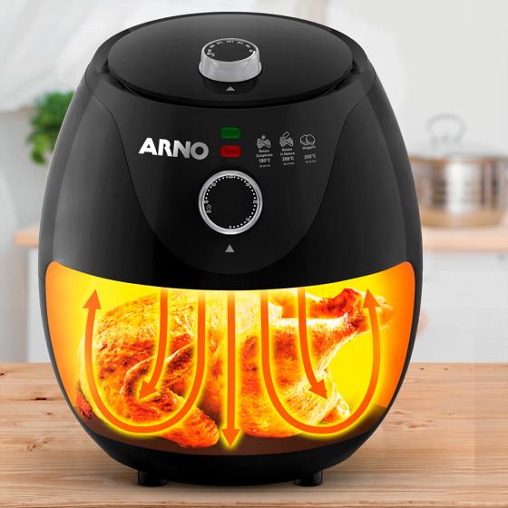 FREIDORA AIR FRYER ARNO 3.2 LITROS 220V NEGRO -EY1228B2