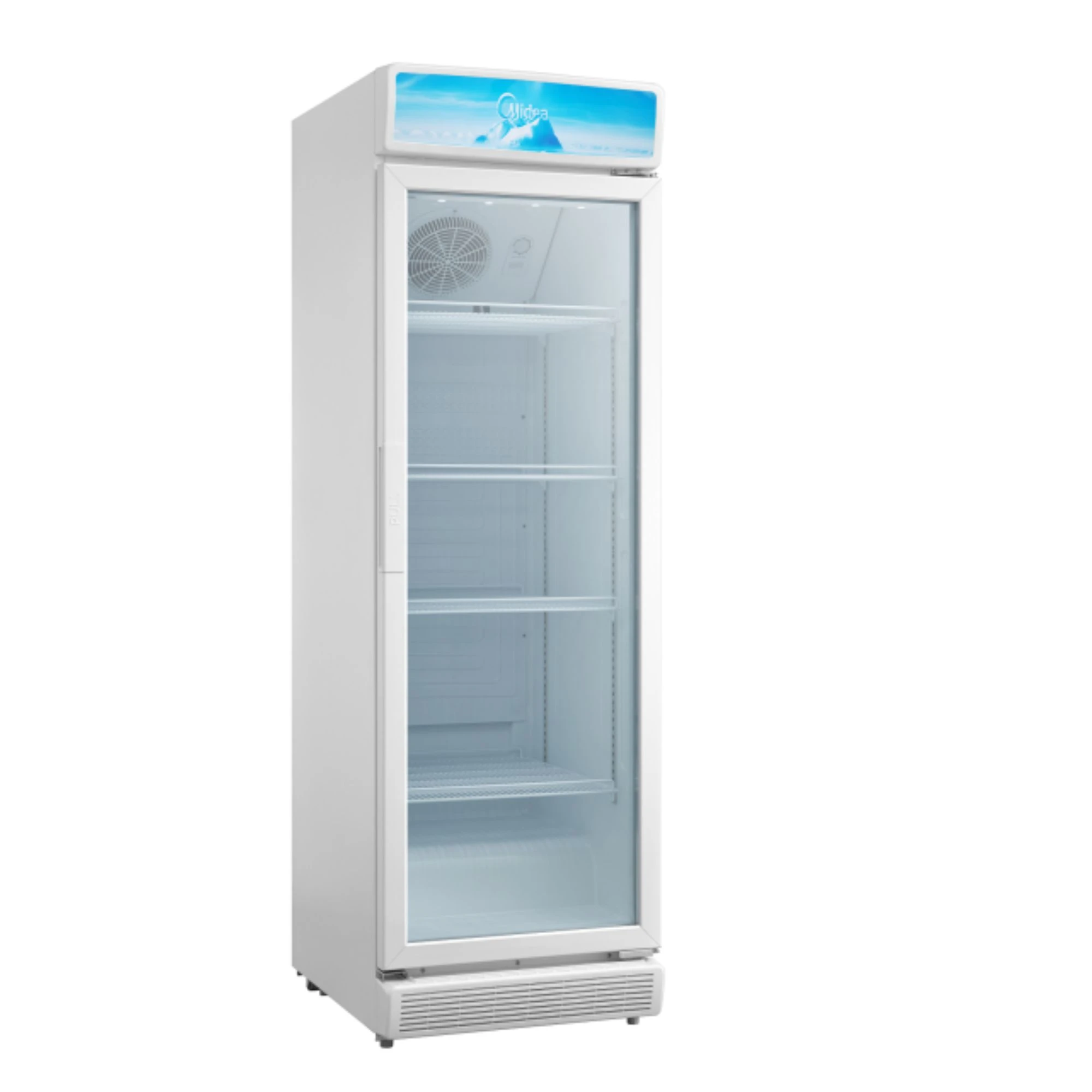VISICOOLER MIDEA 326 LITROS C/ CENEFA BAJO CERO BLANCO- MDRZ522FGG01