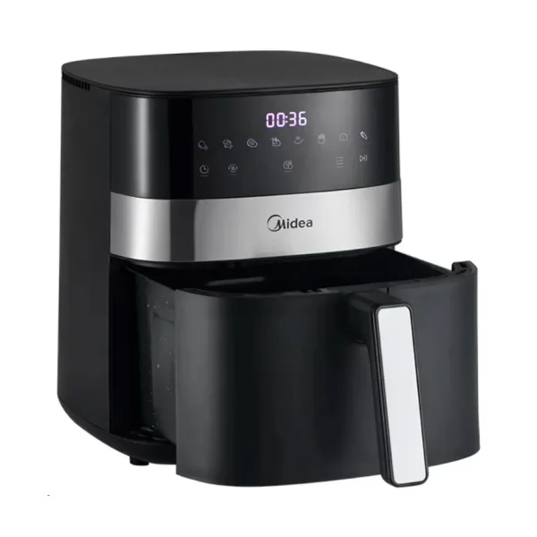 FREIDORA AIR FRYER MIDEA DIGITAL 6 LITROS 1700 W NEGRO- MF-CN65E