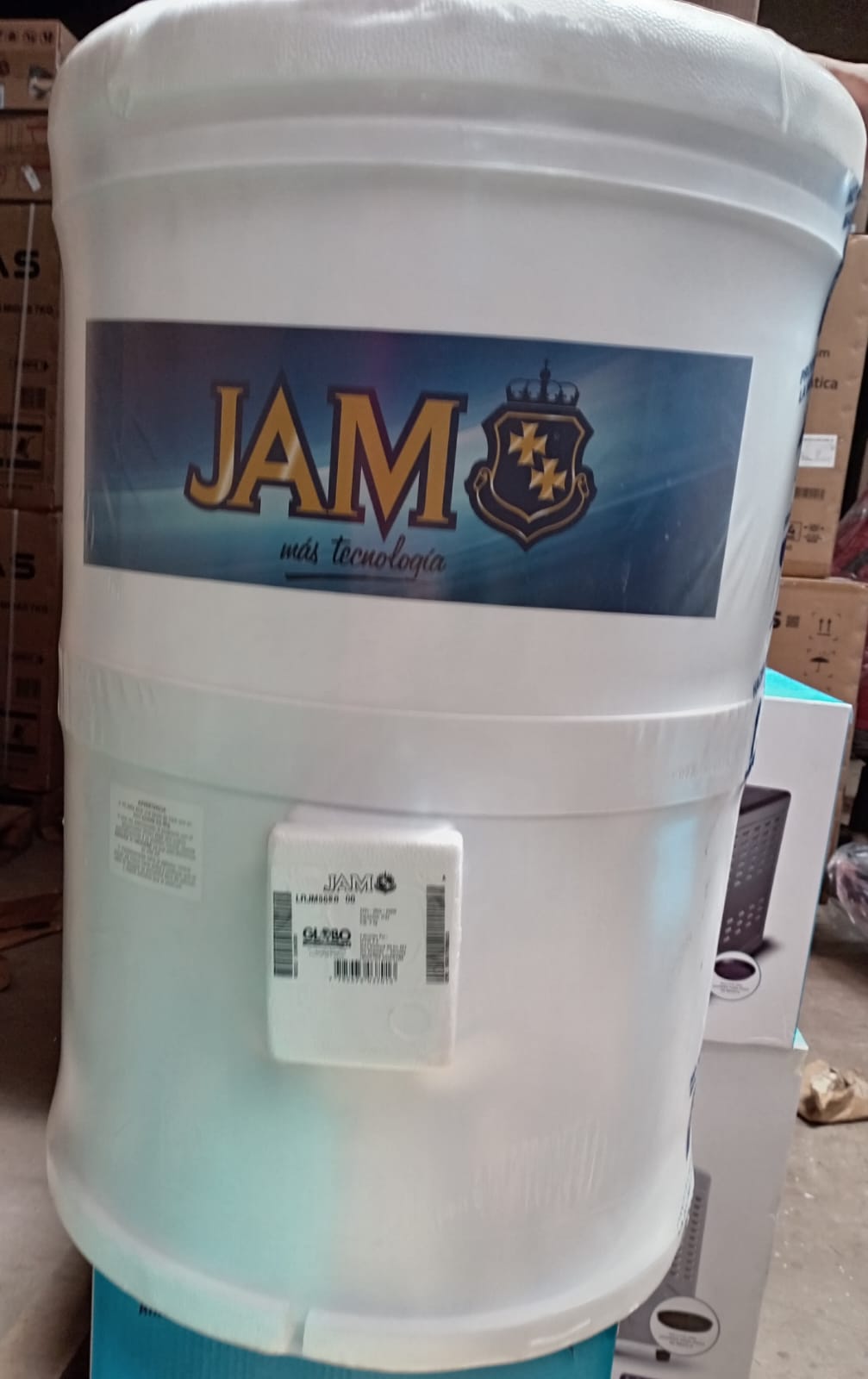 LAVARROPA SEMIAUTOMATICA JAM 5 KG BLANCO-MD-56SB