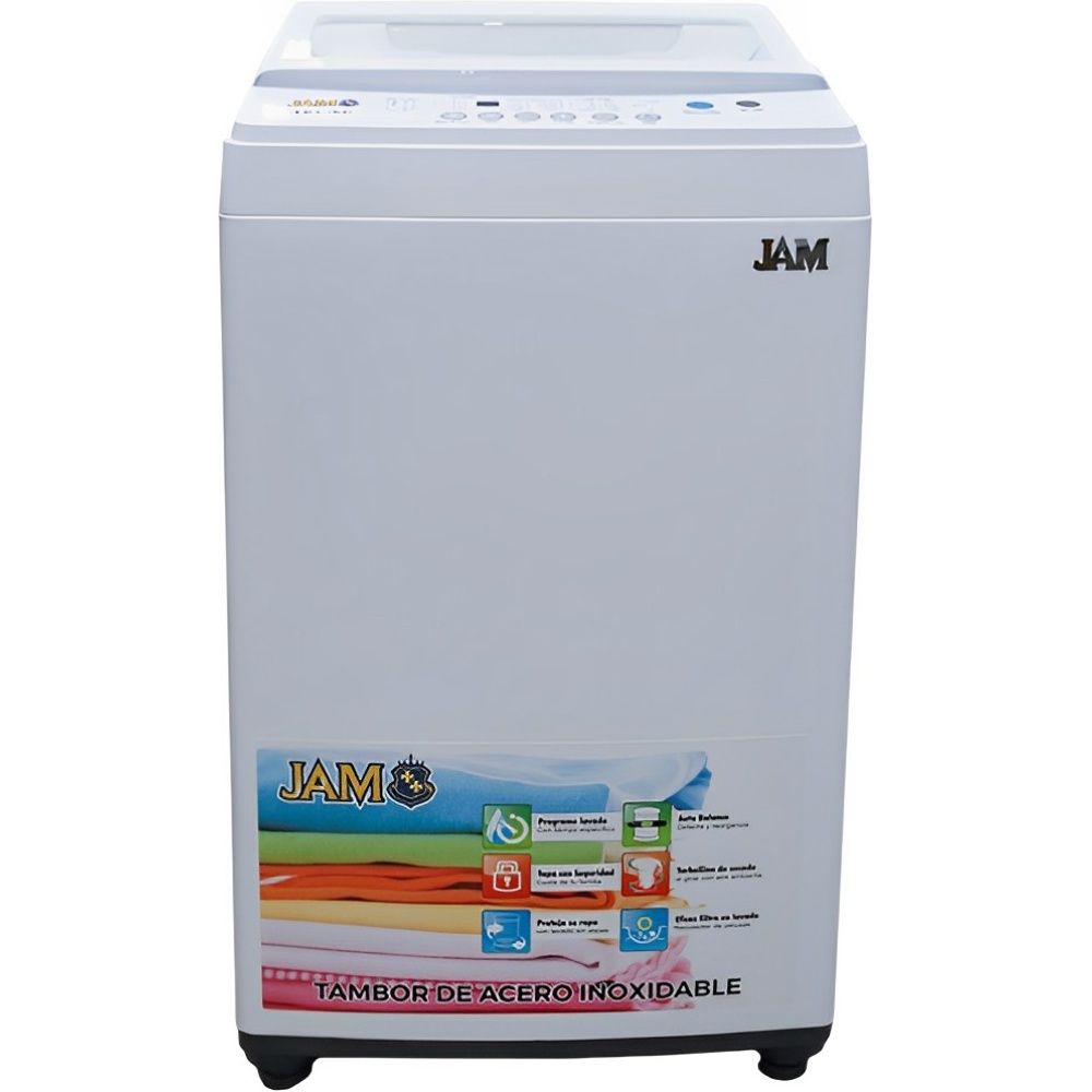 LAVARROPA AUTOMATICA JAM CARGA SUPERIOR ALBA 7KG BLANCO-ALBA F-057