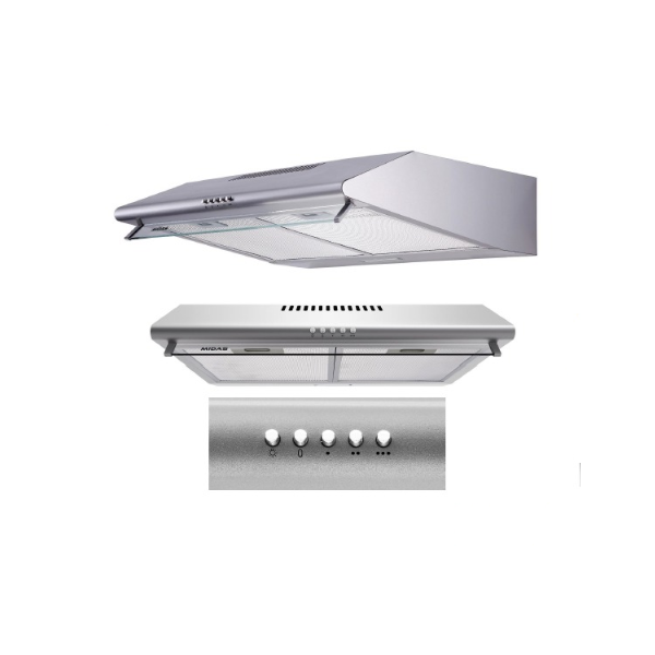 EXTRACTOR DE HUMO MIDAS 60 CM INOX -MD-EX60CM