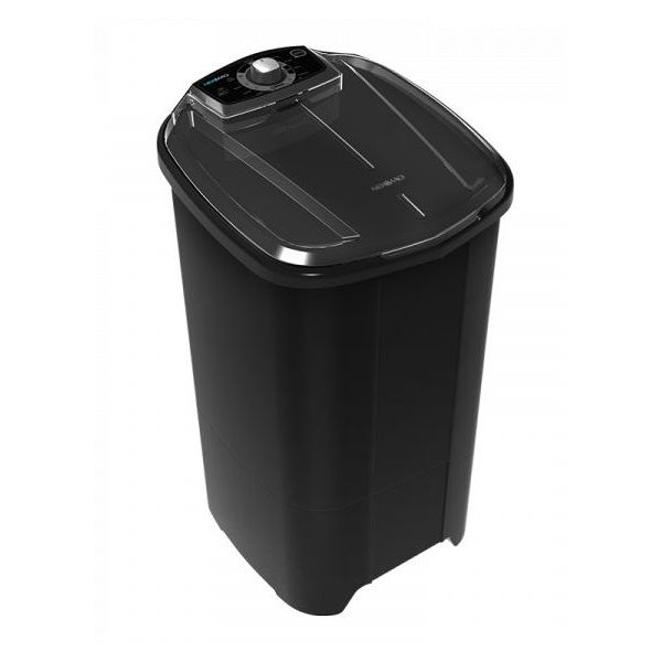 LAVARROPA SEMIAUTOMATICA MIDAS  11 KG MAXI PLUS NEGRO