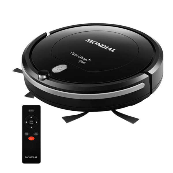 ASPIRADORA ROBOT MONDIAL NEGRO-RB-03