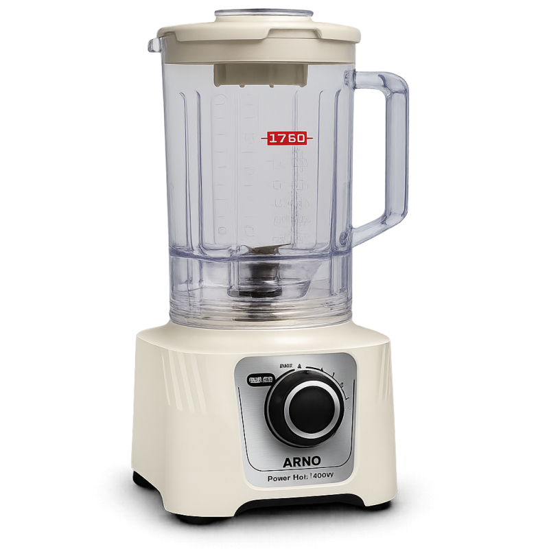 LICUADORA ARNO 3.1 LTS MARFIL POWER MAX LN64 15VELOC  1400W-LN5571B2