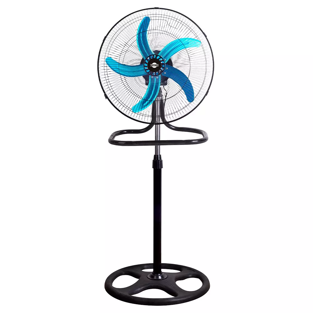 VENTILADOR DE PIE TOKYO  18- 3 EN 1-PIE PISO PARED -5ASPAS ALUMINIO-VETOK3EN1