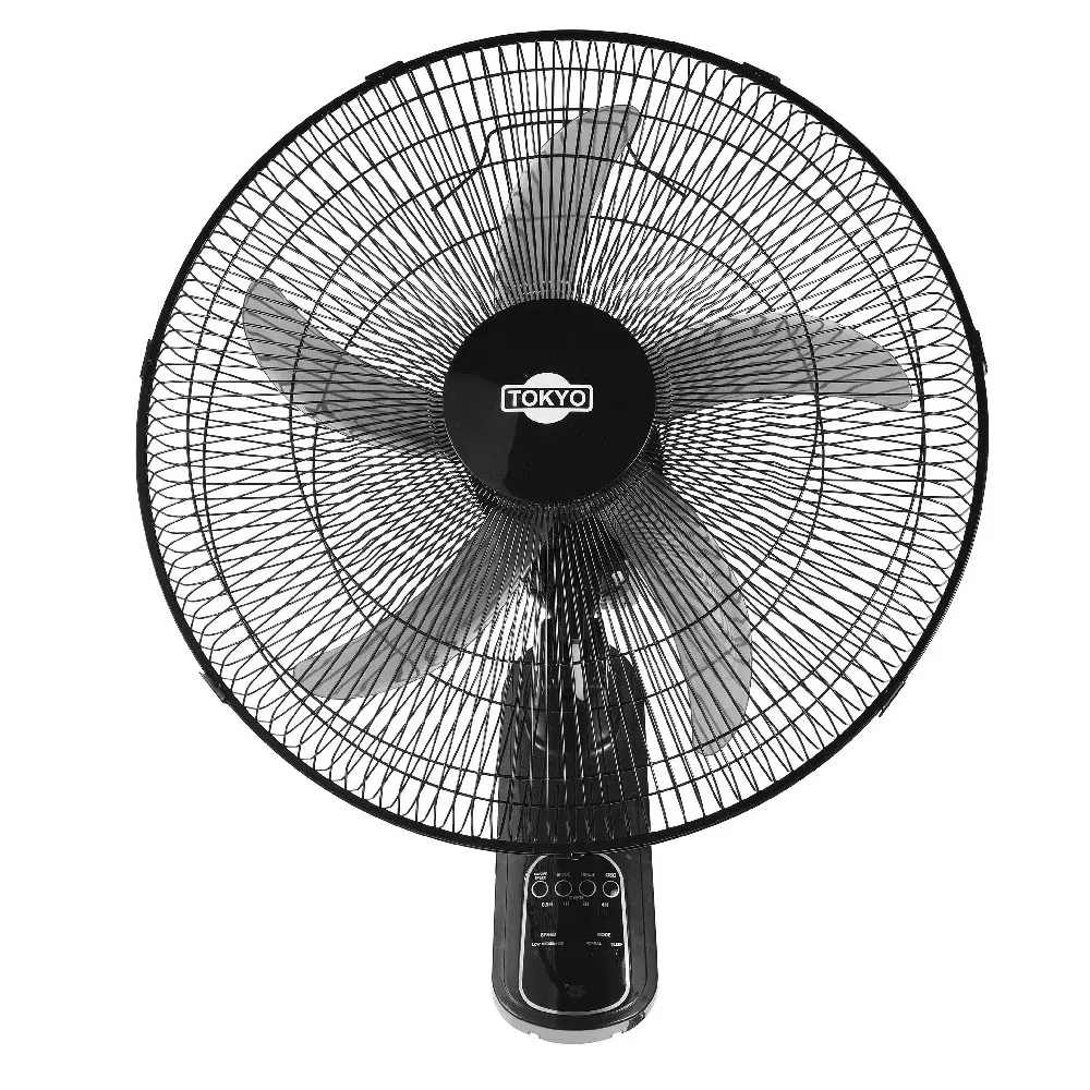 VENTILADOR DE PARED TOKYO 18" 75W 3 VELOCIDADES VETOP18C-N