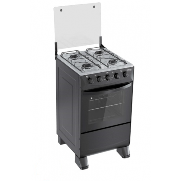 COCINA A GAS MIDAS  4H MARISCAL NEGRO
