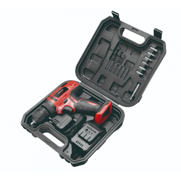 MALETA DE TALADRO Y DESTORNILLADOR MONDIAL 12V FPF-06M